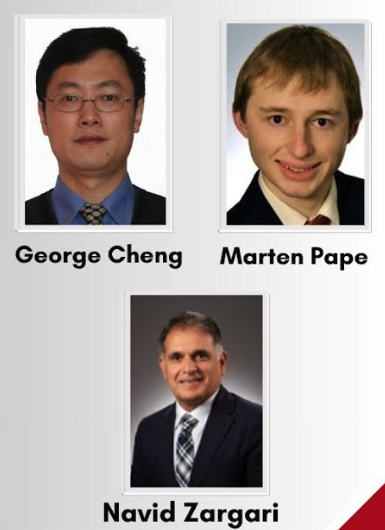 George Cheng, Marten Pape, Navid Zargari